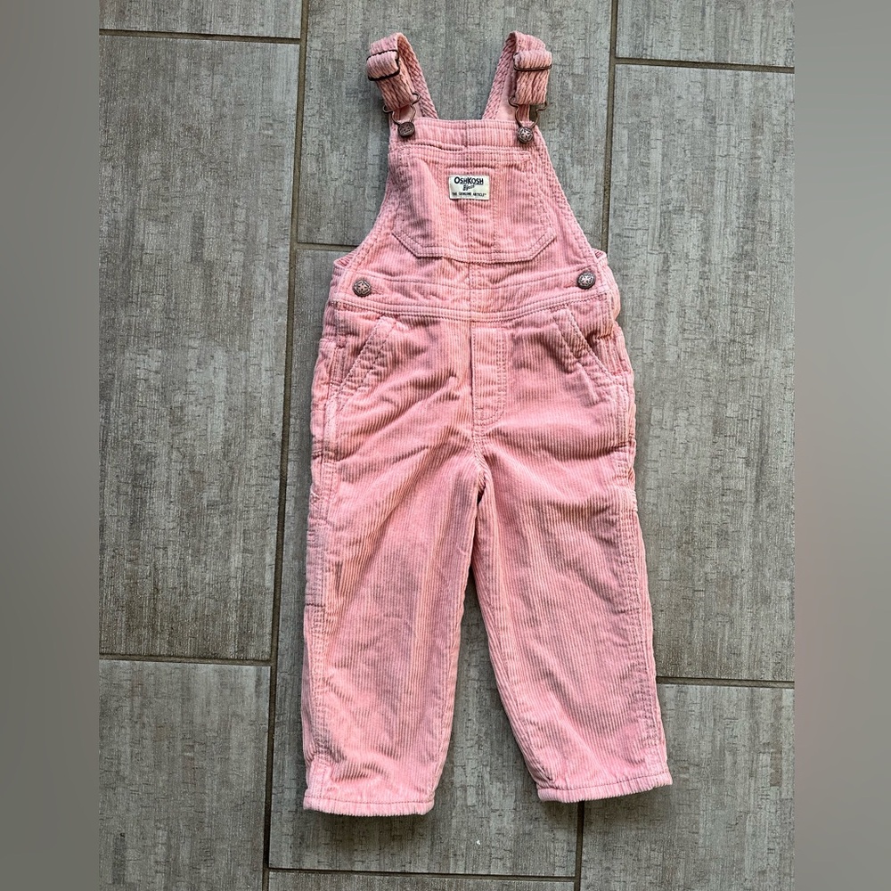 Osh kosh corduroy overalls